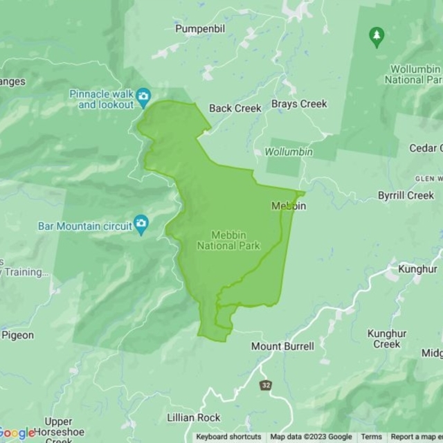Mebbin National Park field guide
