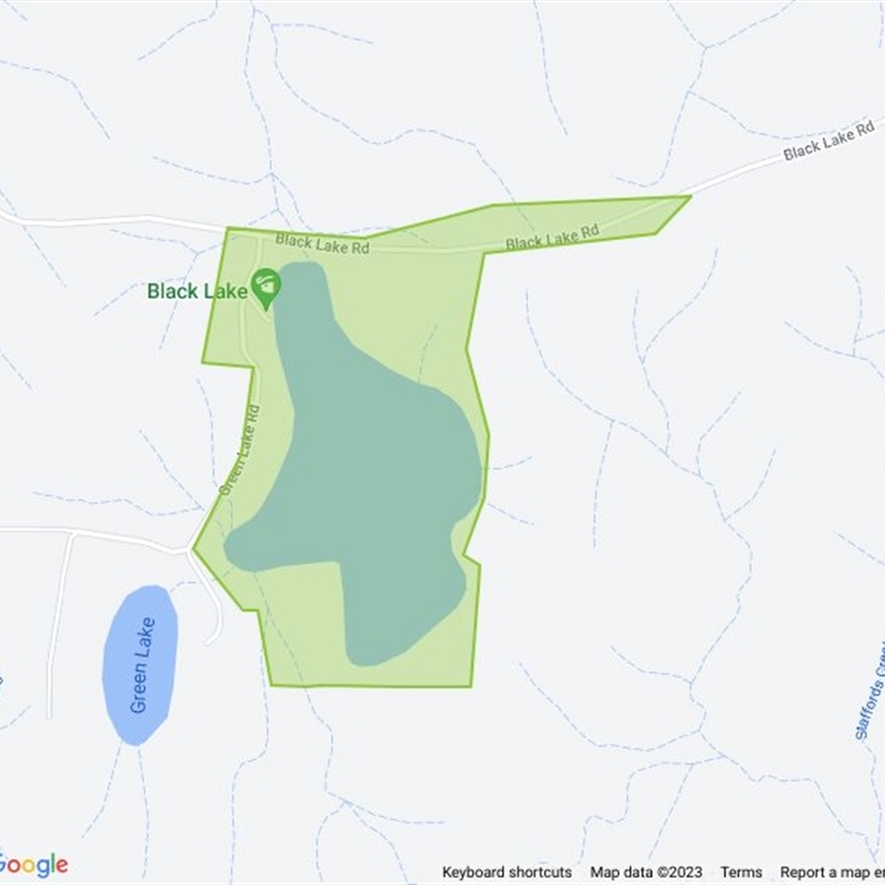 Black Lake & Black Lake TSR (near Bibbenluke)