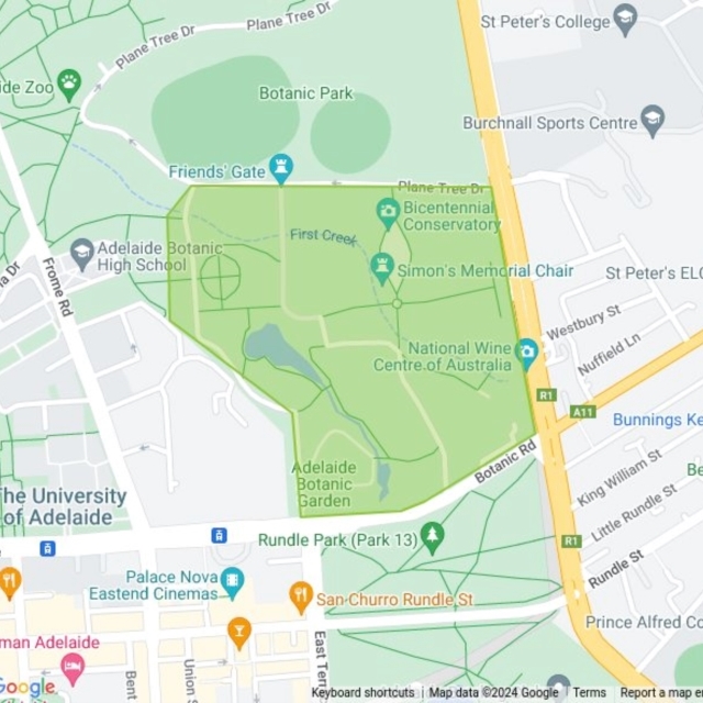 Adelaide Botanic Garden field guide