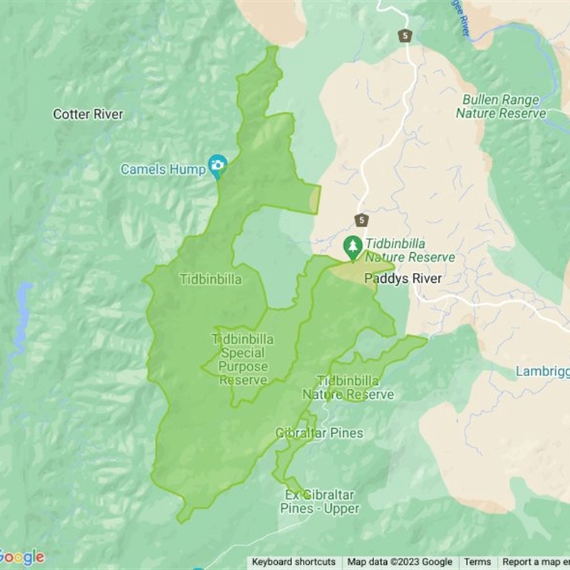 Tidbinbilla Nature Reserve field guide