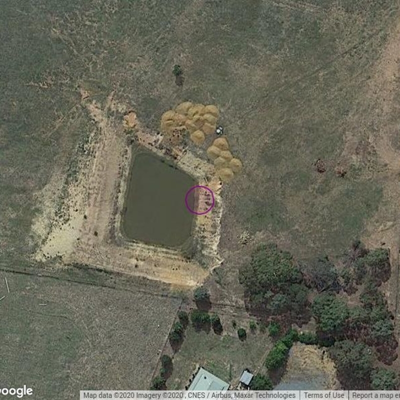 BUR100: Dam at 80 Hilltop Rd, Burra