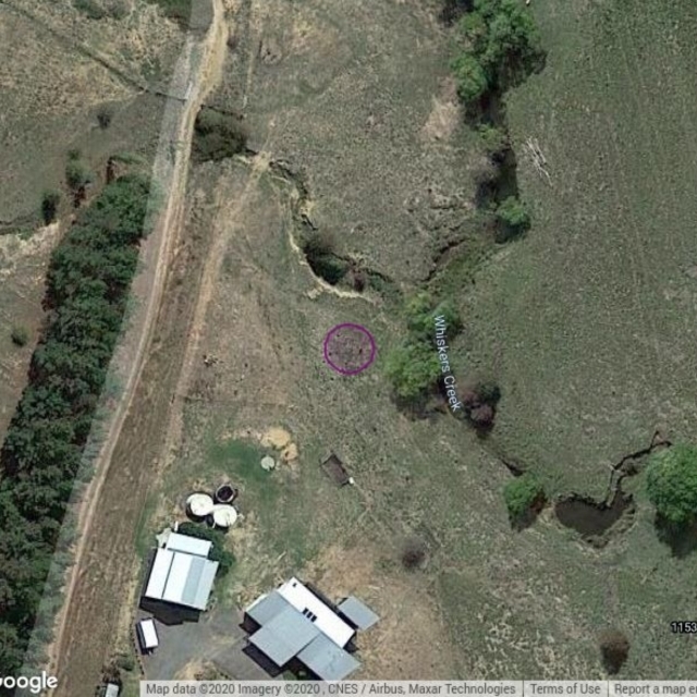 CFR100: Molonglo River on Reynolds property, near Balcombe Hill