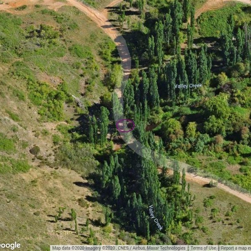 JUM010: Jumping Creek, 400m upstream from Queanbeyan River Private Property