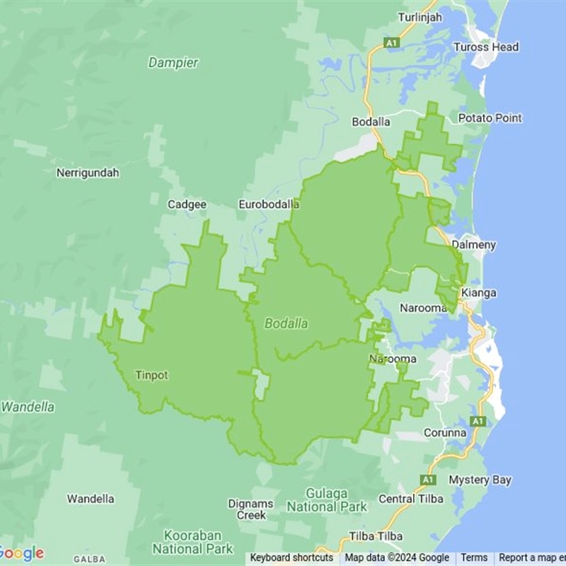 Bodalla State Forest field guide