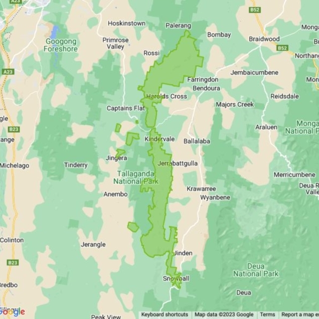 Tallaganda State Forest field guide