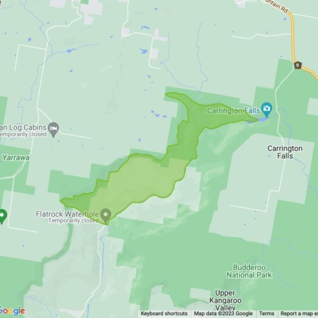 Upper Kangaroo Valley field guide